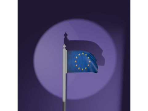 Flag of the European Union 3D मॉडल