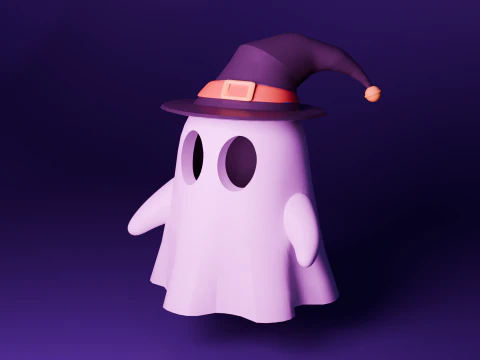 Um fantasma chamado Boozle Modelo 3D