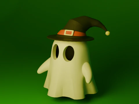 A ghost named Boozle 3D Model