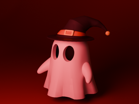 Призрак по имени Бузл 3D Модель