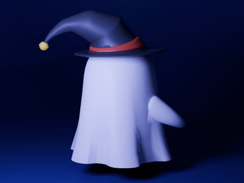 Призрак по имени Бузл 3D Модель