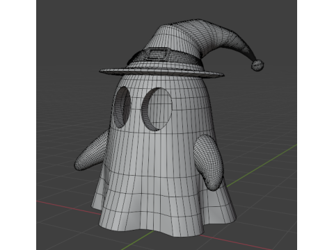 Призрак по имени Бузл 3D Модель