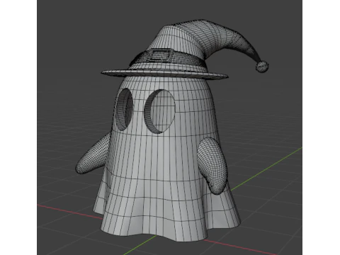 A ghost named Boozle 3D Model