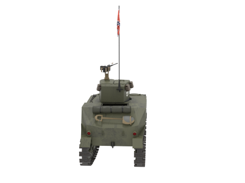 WW2 M3 Stuart Tank 3D 模型