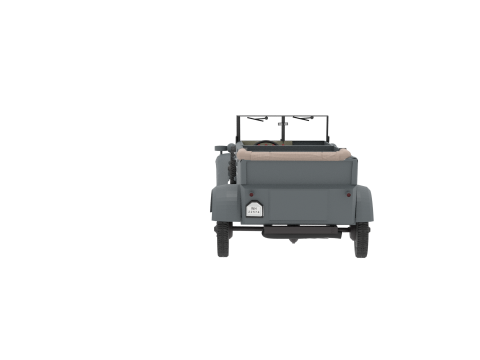 WW2 German Staff Car 3D Model