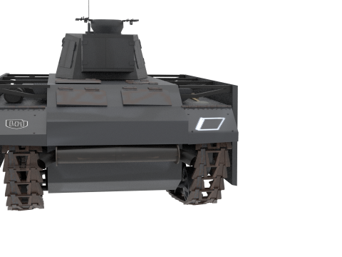 WW2 German Tank Pzkw III 3D Model