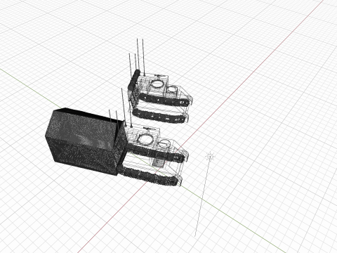 M577 Command Post Carrier 3D 模型