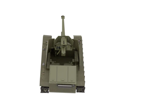WW2 German Marder 2 3D Model