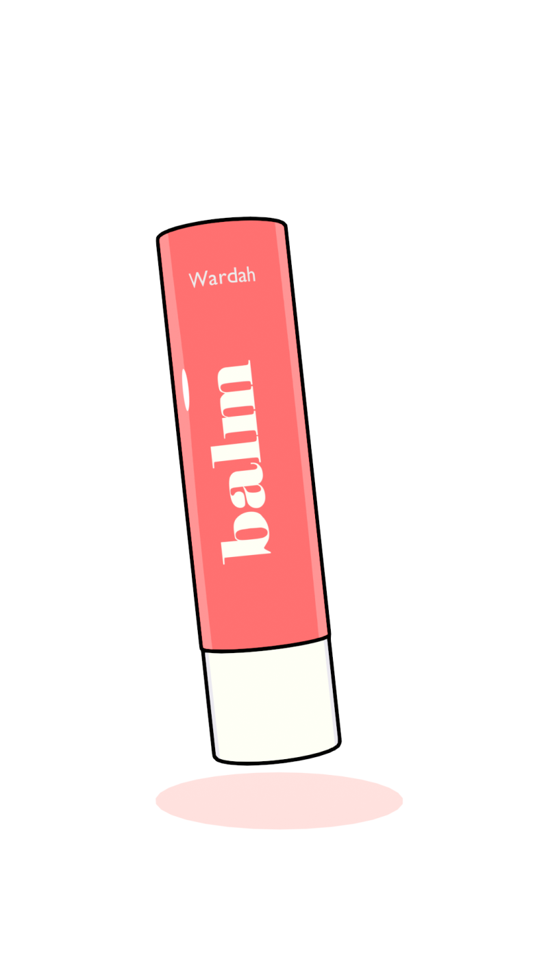 Lip balm product 2d style in 3d blender 3D Model .c4d .max .obj .3ds .fbx .stl .blend 