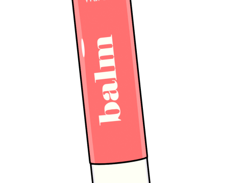 Lip balm product 3D मॉडल
