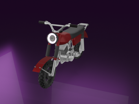 Minsk 125 Modello 3D
