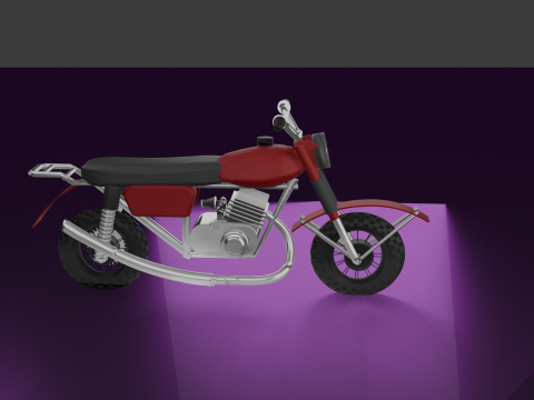 Minsk 125 3D Model