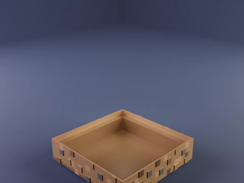 Minecraft vanilla cube pots 3D Print Model