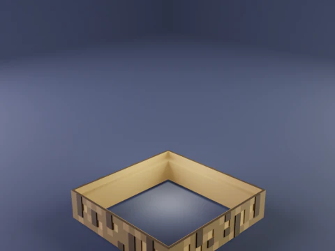 Minecraft vanilla cube pots 3D Print Model