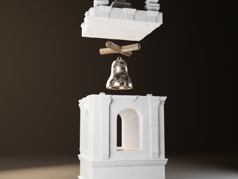 Liberty Bell Tower Modelo de impresión 3D