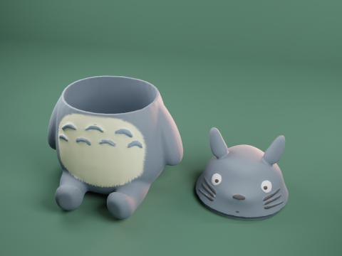 Sugar bowl Totoro container 3D Принт Модель