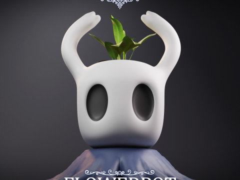 Hollow Knight Flowerpot Modello di stampa 3D