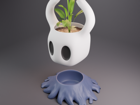 Hollow Knight Flowerpot 3D Принт Модель