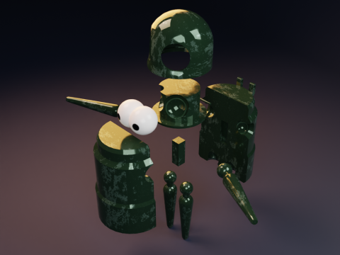 REPO Pack Character - Car - Assets - Enemies 3D प्रिंट मॉडल
