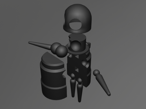 REPO Pack Character - Car - Assets - Enemies 3D प्रिंट मॉडल