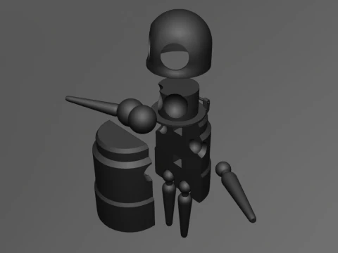 REPO Pack Character - Car - Assets - Enemies 3D Print Model