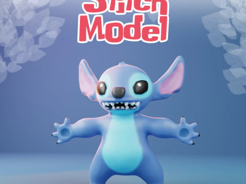 Stitch Pack Surfing - Chaveiros e muito mais Modelo de Impressão 3D