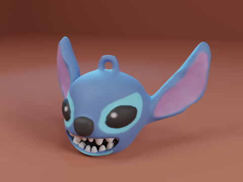 Stitch Pack Surfing - Keychains and more 3D 打印模型