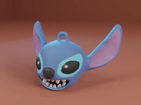 Stitch Pack Surfing - Keychains and more 3D Print Model