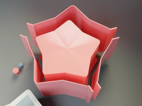 Simple flower pot mold pack 3D Print Model