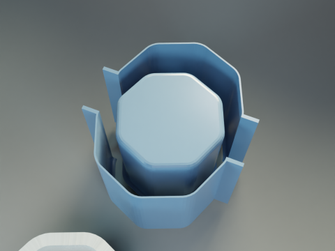Simple flower pot mold pack 3D Print Model