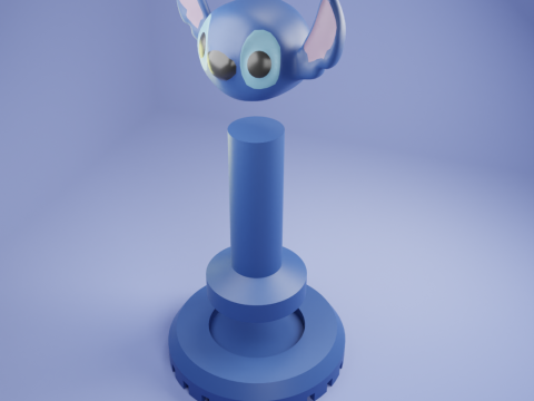 Stitch Ohana Stamp 3D Принт Модель