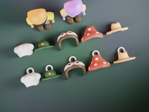 PEAK Characters Hats Keychains 3Dプリントモデル