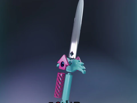 Squid Game S3 Bundle Hide and Seek Game 4 Complete and Partial Knife or Dagger Keys Stand 3D Print Model