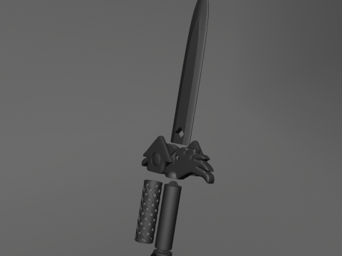 Squid Game S3 Bundle Hide and Seek Game 4 Complete and Partial Knife or Dagger Keys Stand Modello di stampa 3D