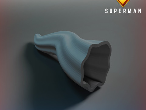 Superman Pack Promotional Box Jewelry Keychain Locket Ring Lock of Hair 3D printmodel