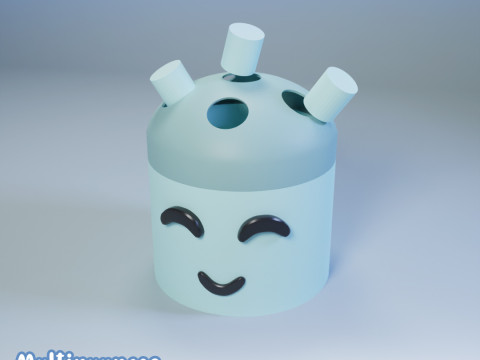 Multipurpose container Pencil holder Rose Holder Jars Model do druku 3D