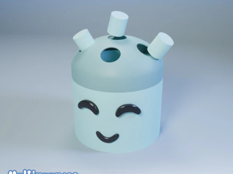 Multipurpose container Pencil holder Rose Holder Jars 3D Print Model