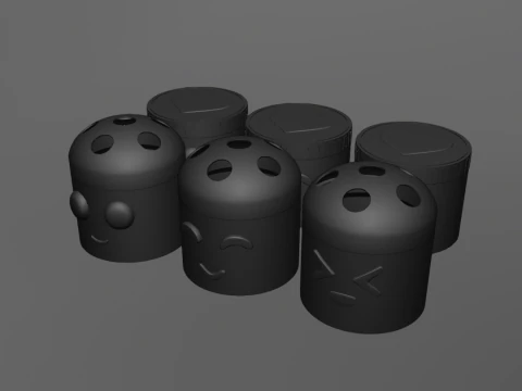 Multipurpose container Pencil holder Rose Holder Jars 3D Print Model