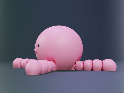 Takopi Flexi Character - Takopi no Genzai - Expressions 3D प्रिंट मॉडल