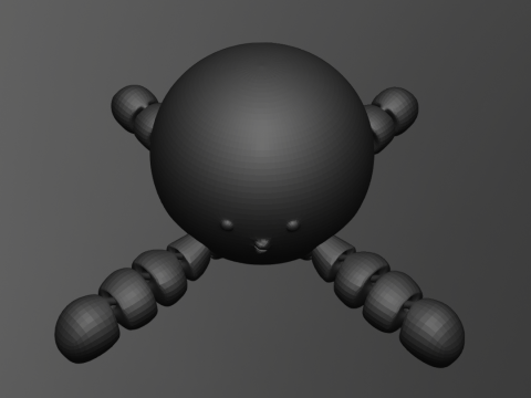 Takopi Flexi Character - Takopi no Genzai - Expressions 3D प्रिंट मॉडल