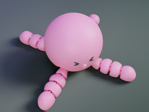 Takopi Flexi Character - Takopi no Genzai - Expressions 3D प्रिंट मॉडल