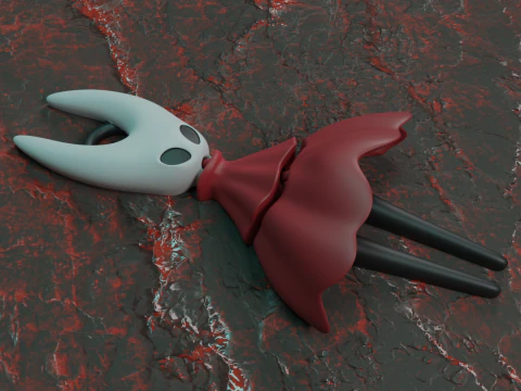 Hornet Flexi - Hollow Knight - Silksong 3D Print Model