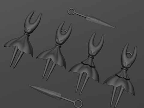 Hornet Flexi - Hollow Knight - Silksong Model do druku 3D