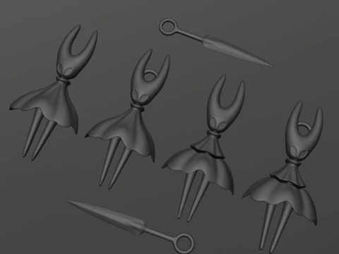 Hornet Flexi - Hollow Knight - Silksong 3D Print Model