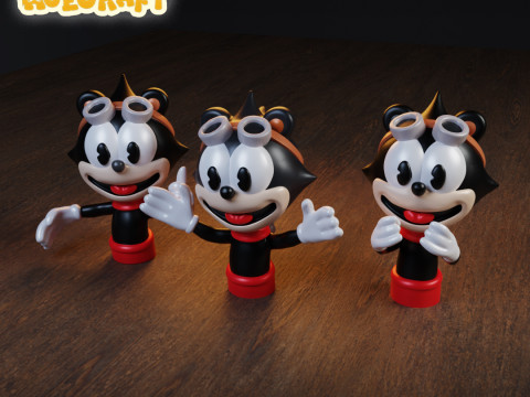 Ekko and Plane Pack - Acecraft Video Game 3D Print Model