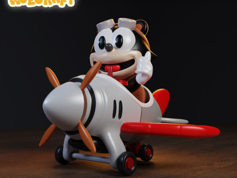 Ekko and Plane Pack - Acecraft Video Game 3D Print Model