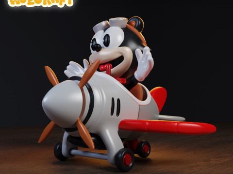 Ekko and Plane Pack - Acecraft Video Game 3D Print Model