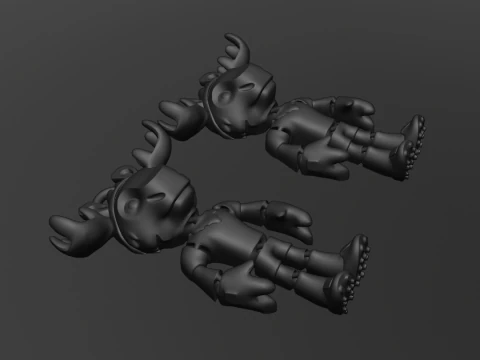 Maple Flexi - 2026 World Cup Mascot 3D Print Model