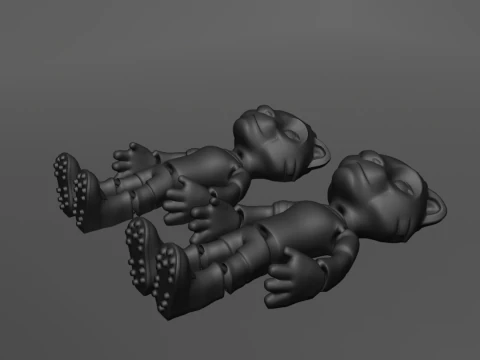 Zayu Flexi - 2026 World Cup Mascot - Mexico 3D Print Model