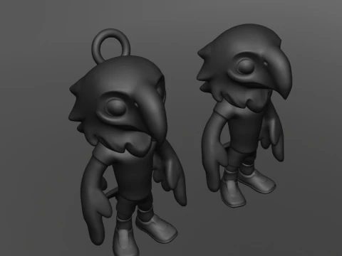 Clutch - 2026 World Cup Mascots - Keychain - USA 3D Print Model